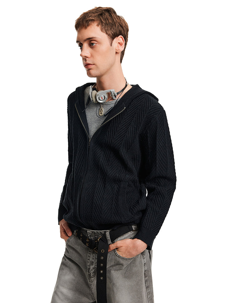 MADWITCH ARBOR HOODIE KNIT #250106