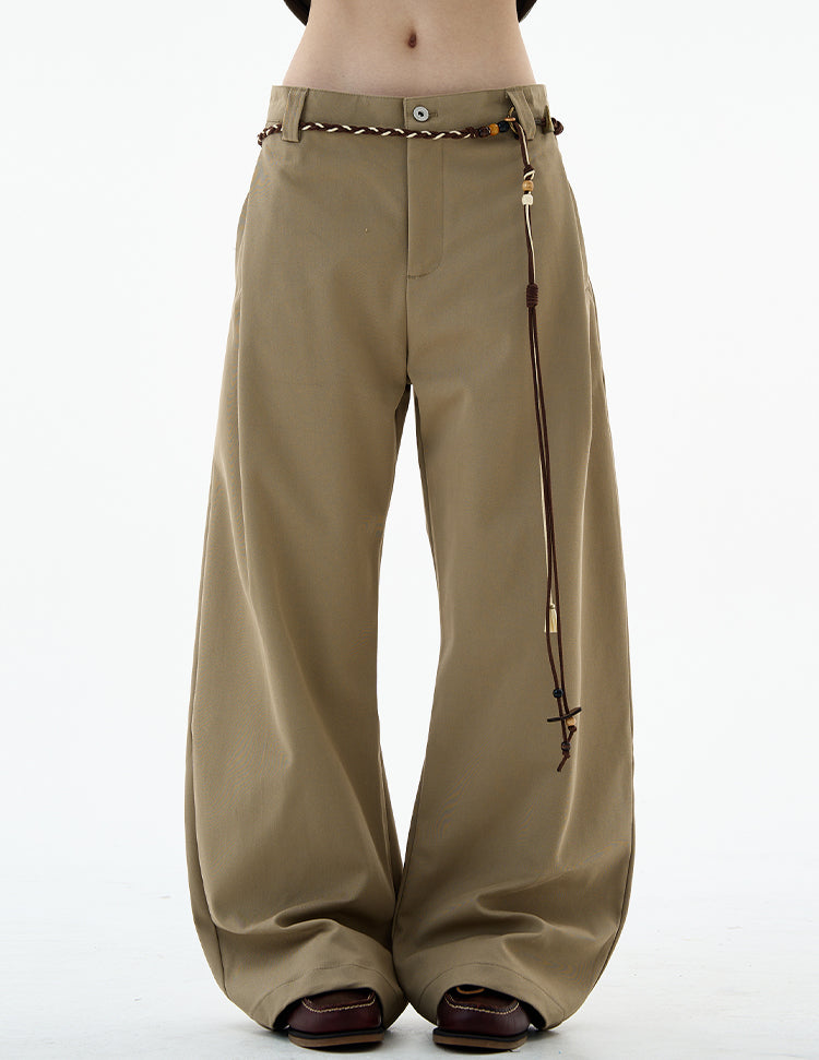 MADWITCH RELAXED WIDE LEG PANTS #CK6862