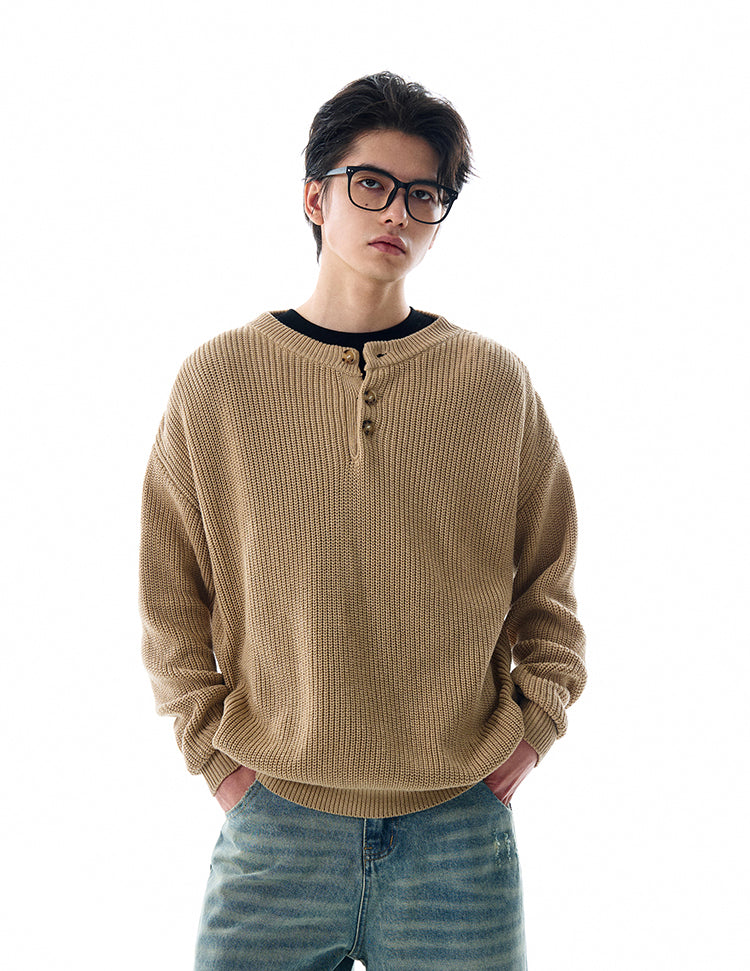 MADWITCH LOOSE KNIT SWEATER #MFY213