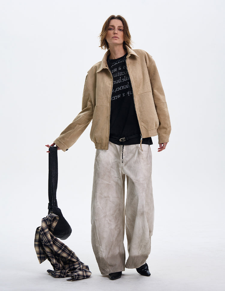 MADWITCH OLD MONEY STYLE PLUSH JACKET #L810