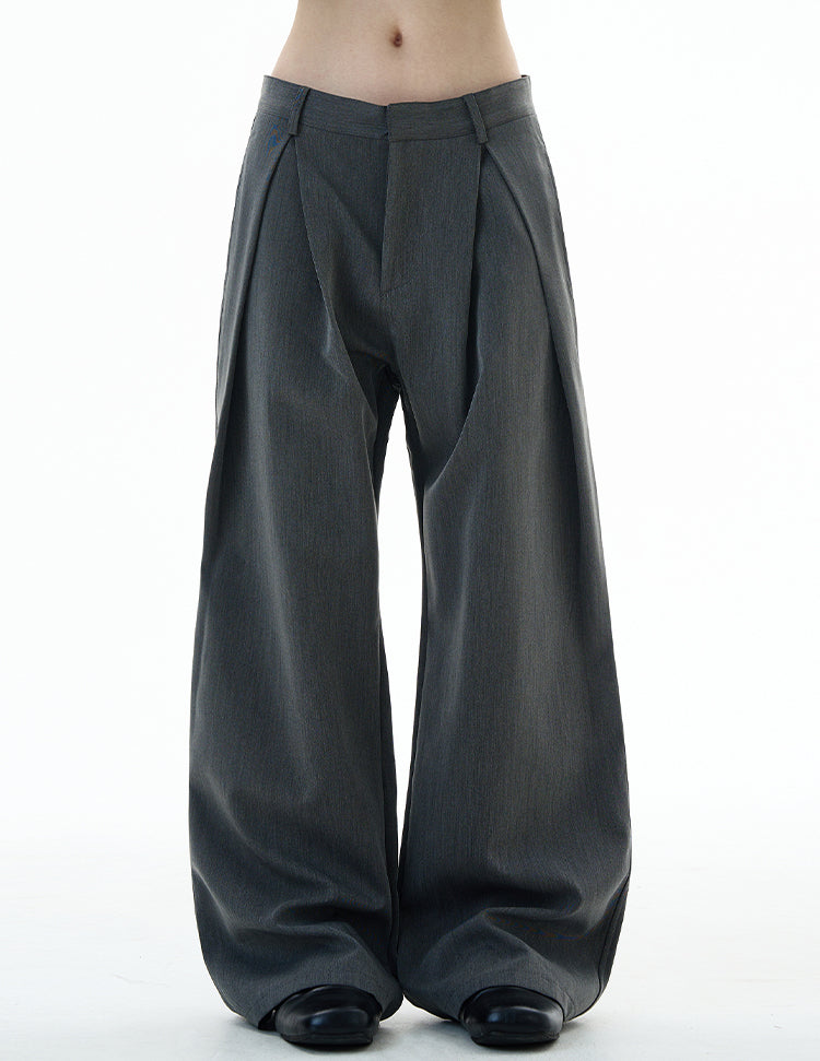 MADWITCH UNISEX WIDE LEG STRAIGHT DRESS PANTS #C915