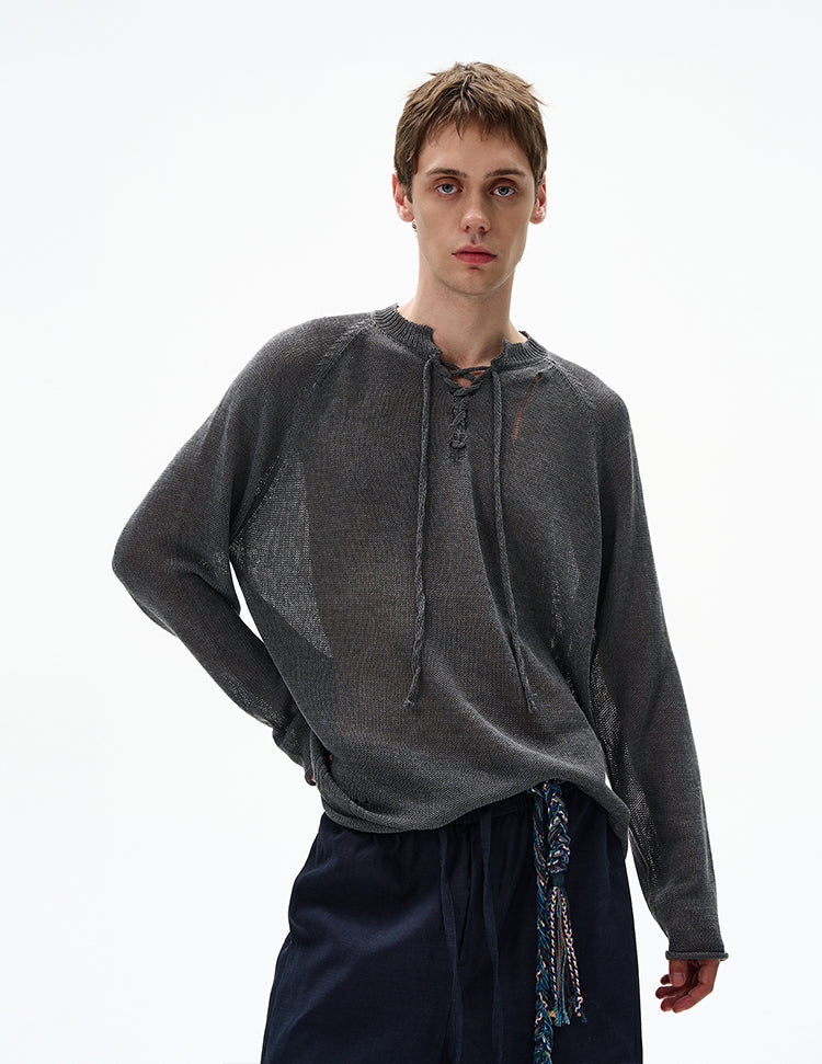 MADWITCH UNISEX EARLY FALL KNIT LONG SLEEVE #MY001-S