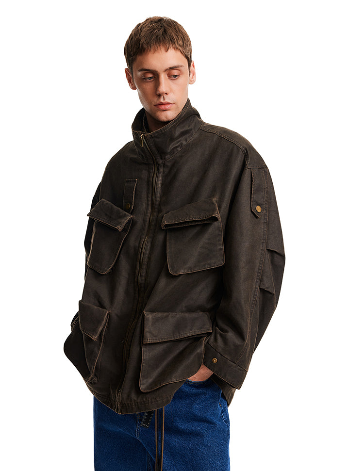 MADWITCH UTILITY LONG JACKET #AW25146