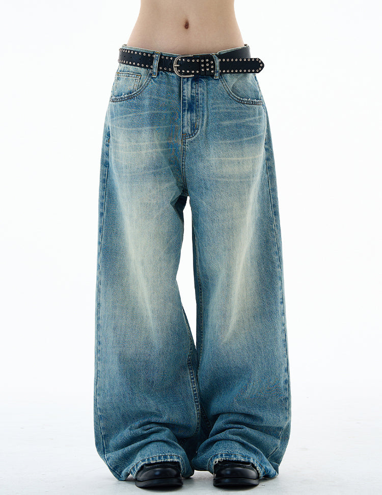 MADWITCH HIGH-STREET WIDE LEG JEANS #CK9677