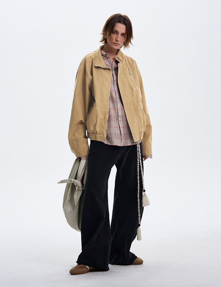 MADWITCH CROPPED AIR FORCE JACKET #171-1