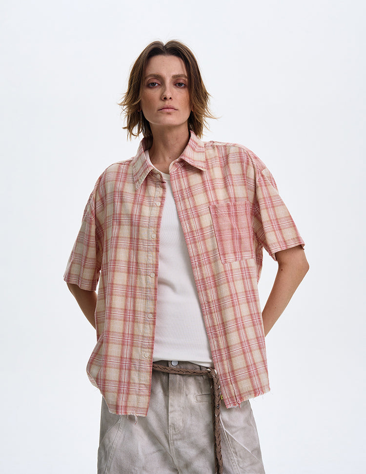 MADWITCH VINTAGE SHORT-SLEEVE SHIRT #C007