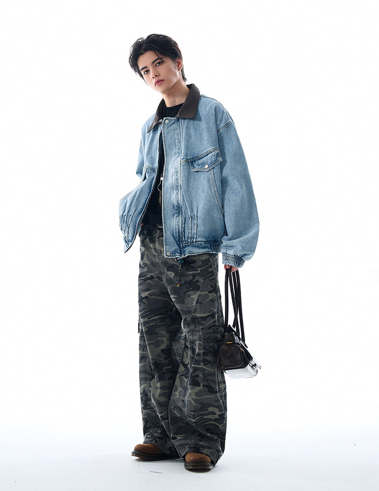 MADWITCH DENIM WORK JACKET #RW151