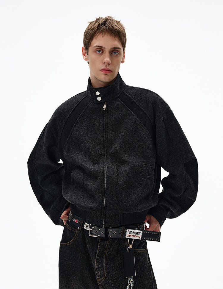 MADWITCH UNISEX VINTAGE MANDARIN COLLAR JACKET #6279