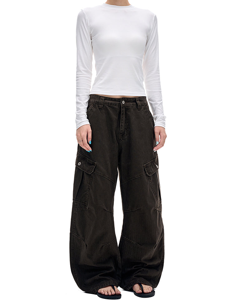 MADWITCH UTILITY BENT LEG PANTS #CK3557