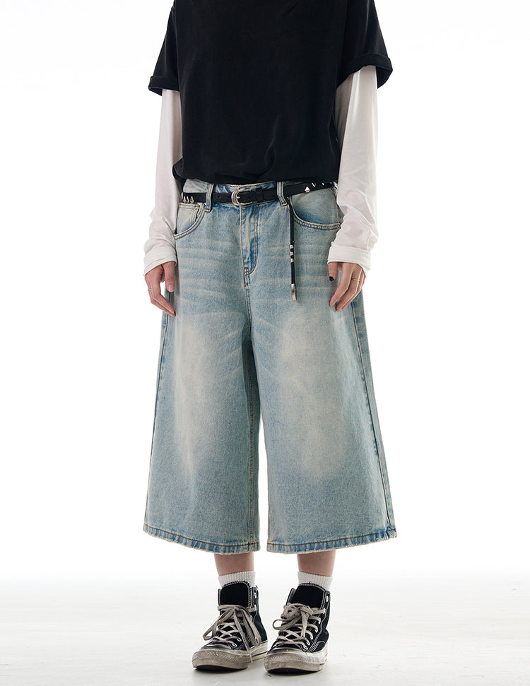 MADWITCH CLEANFIT VINTAGE STRAIGHT LEG JEANS #G6687