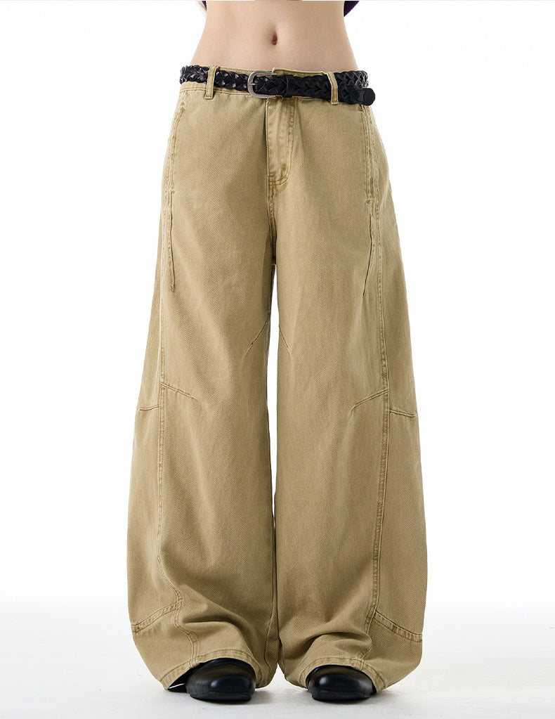 MADWITCH DISTRESSED WIDE LEG PANTS #CK3539
