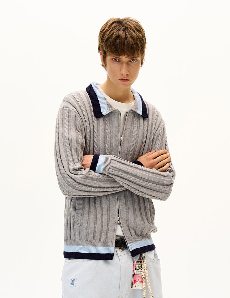 MADWITCH UNISEX KNIT CARDIGAN SWEATER #AK064