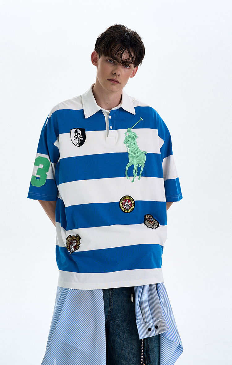 MADWITCH FUN EMBROIDERED SHORT SLEEVE TEE #MD4191