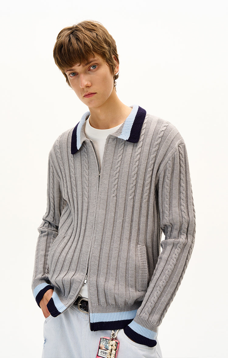 MADWITCH UNISEX KNIT CARDIGAN SWEATER #AK064