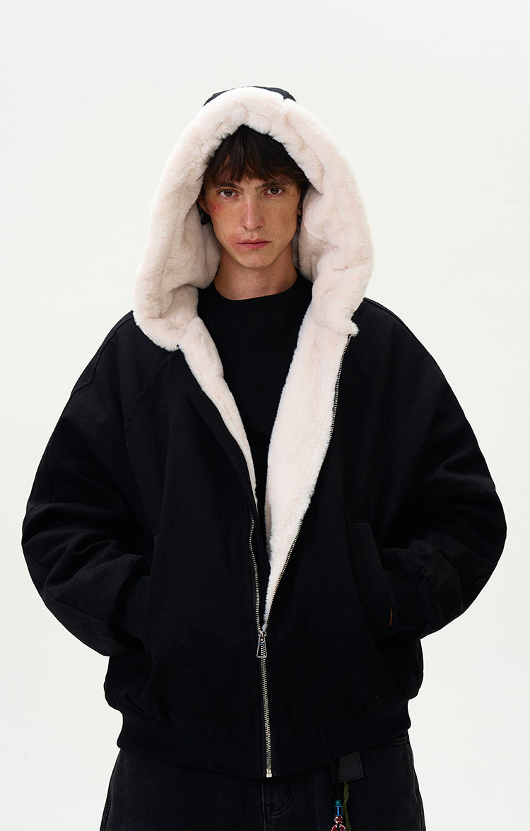 MADWITCH FLEECE-LINED WARM PADDED JACKET #M24279