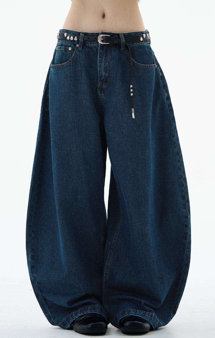 MADWITCH VERSATILE WIDE LEG JEANS #G6875