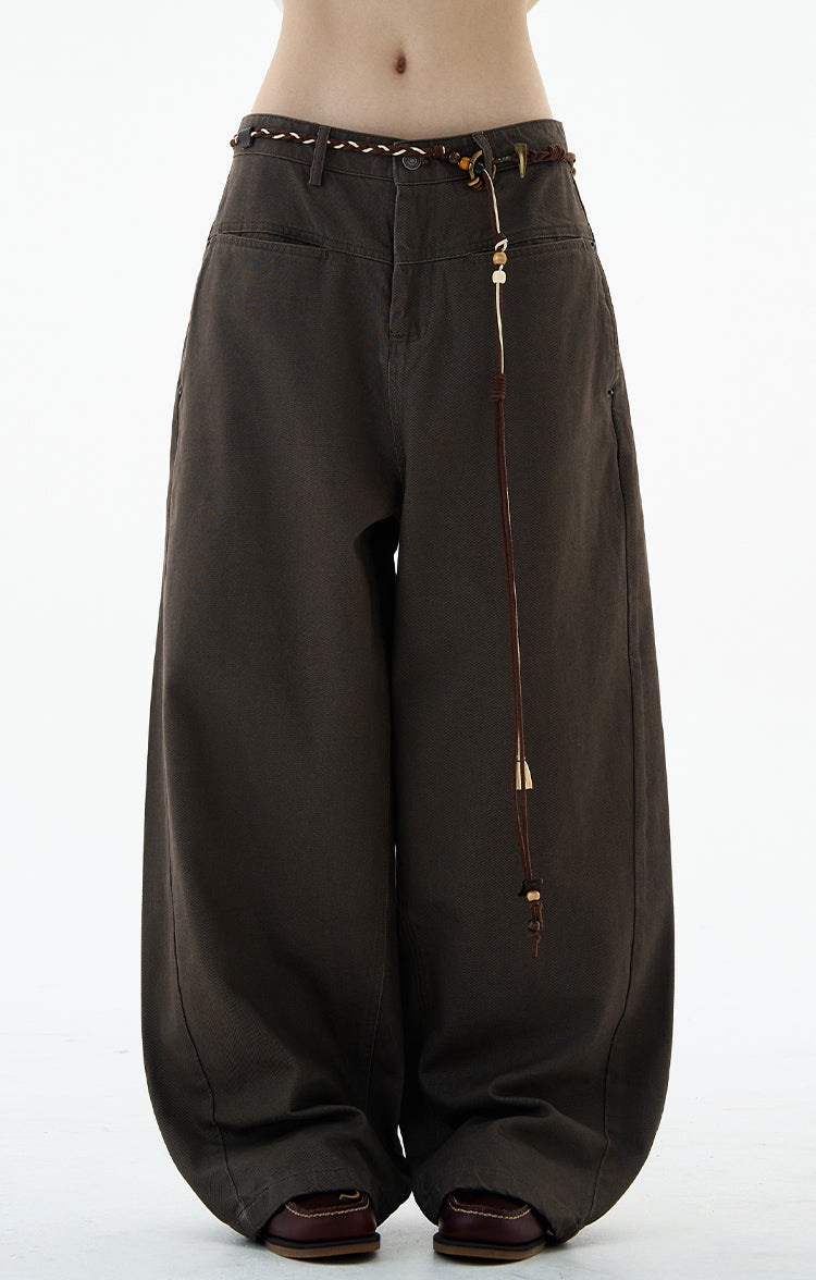 MADWITCH INSIDE-OUT UTILITY TROUSERS #CK6863