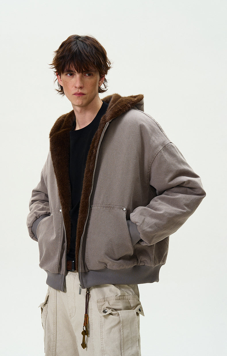 MADWITCH VINTAGE FLEECE LINED JACKET #SD06