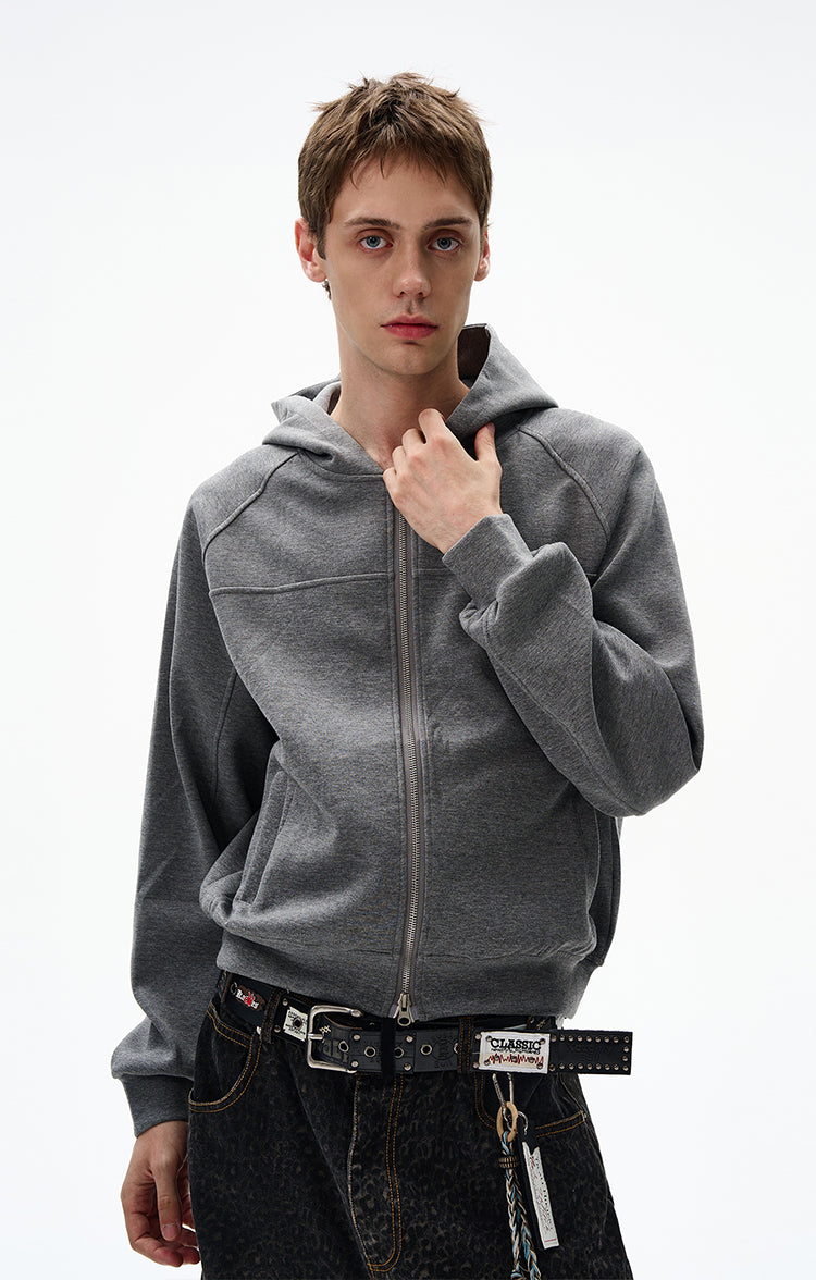 MADWITCH UNISEX HOODED CARDIGAN COAT #RH44