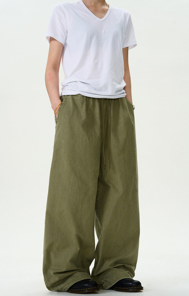 MADWITCH CASUAL WIDE-LEG PANTS #CK6600