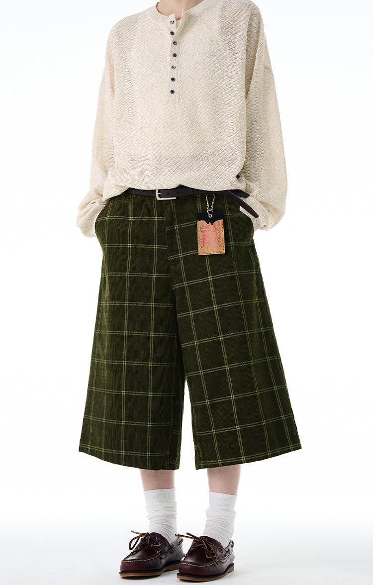 MADWITCH UNISEX MID-LENGTH CHINO SHORTS #DR1009
