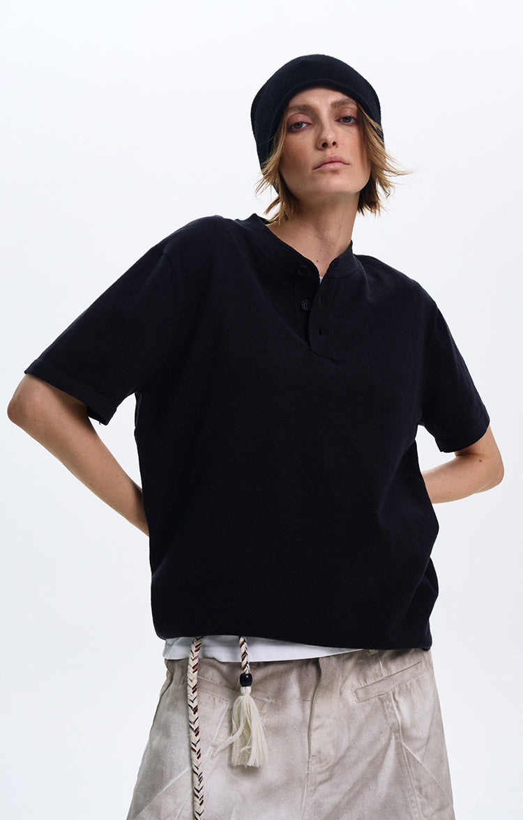 MADWITCH KNITTED SHORT SLEEVE #240271
