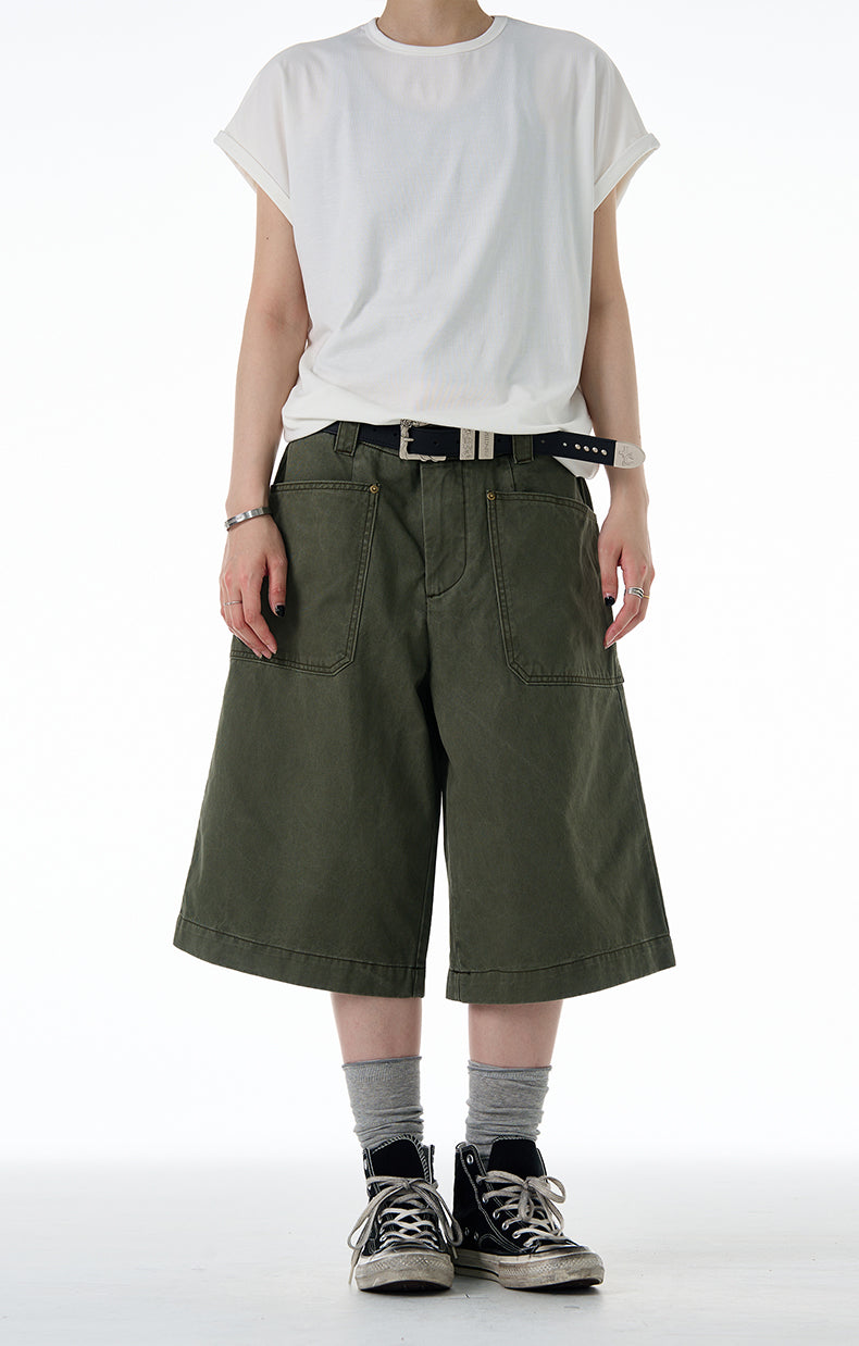 MADWITCH REVERSIBLE CASUAL SHORTS #DR3165