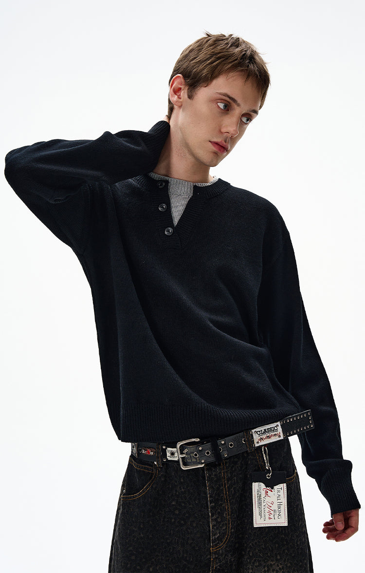 MADWITCH UNISEX KNITTED SWEATER #RM21