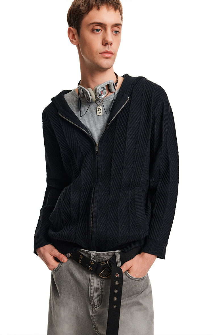 MADWITCH ARBOR HOODIE KNIT #250106