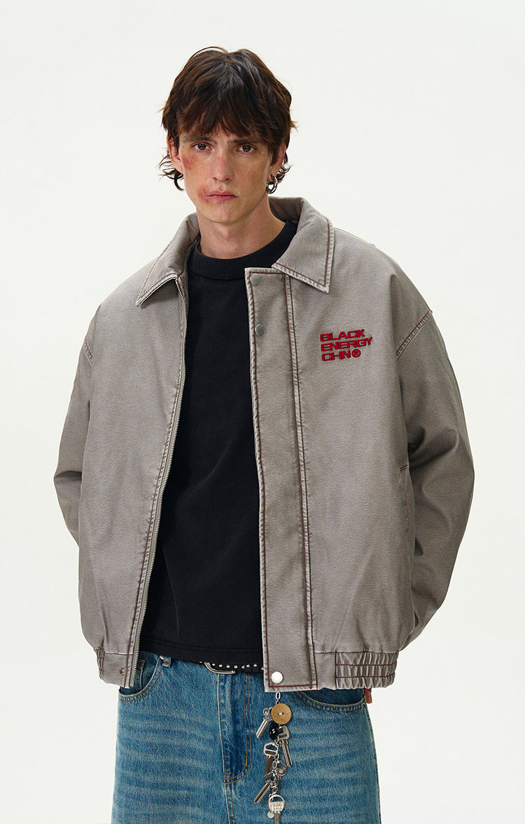MADWITCH WASHED VINTAGE JACKET #BM295