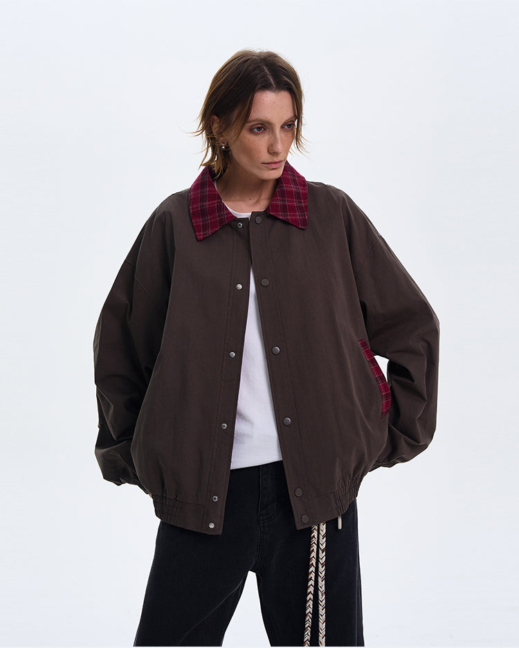 MADWITCH PLAID WORKWEAR JACKET #N1353