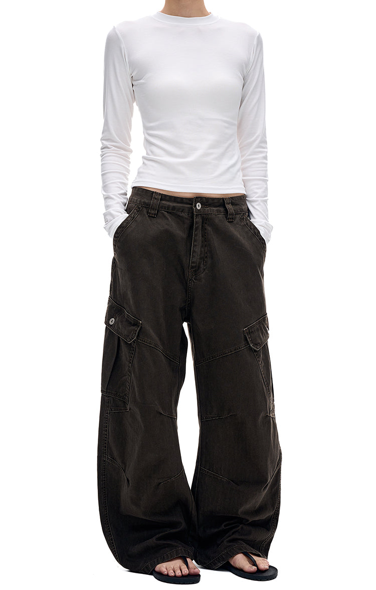 MADWITCH UTILITY BENT LEG PANTS #CK3557
