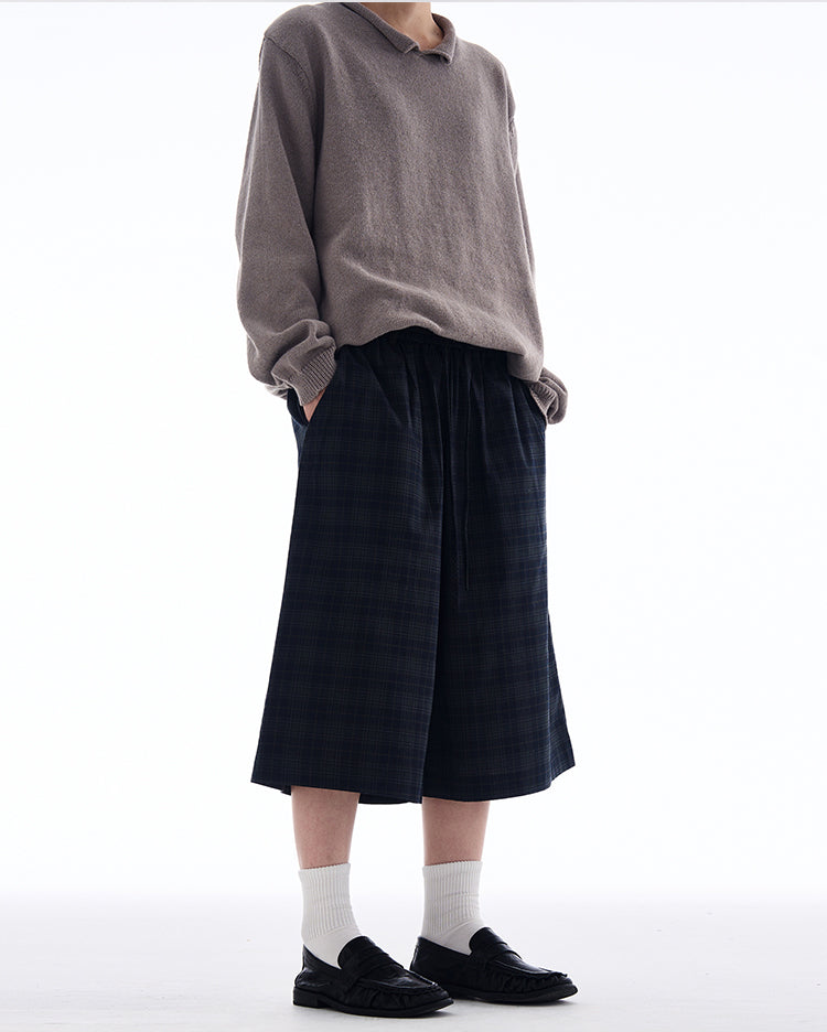 MADWITCH NEUTRAL VINTAGE CROPPED PANTS #L486