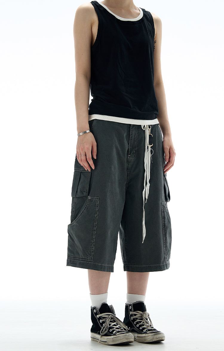 MADWITCH STREET STYLE CASUAL SHORTS #DK113