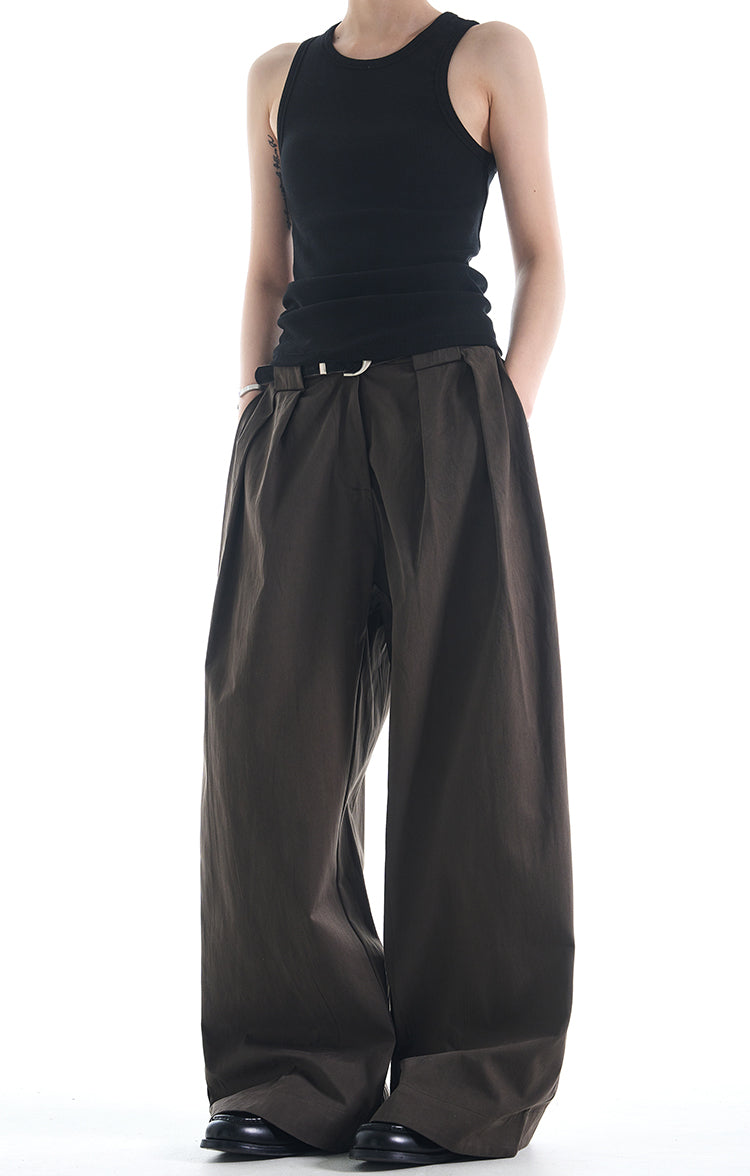 MADWITCH DRAPEY VERSATILE CASUAL PANTS #C851