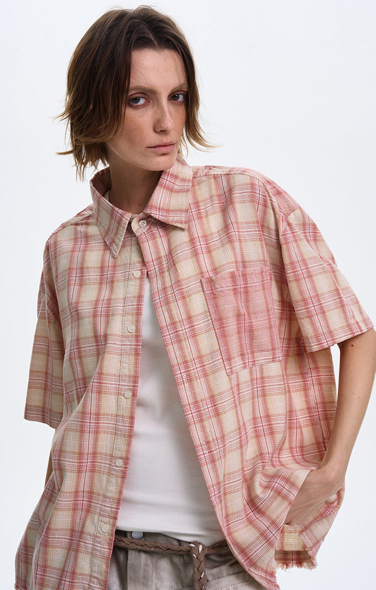 MADWITCH VINTAGE SHORT-SLEEVE SHIRT #C007
