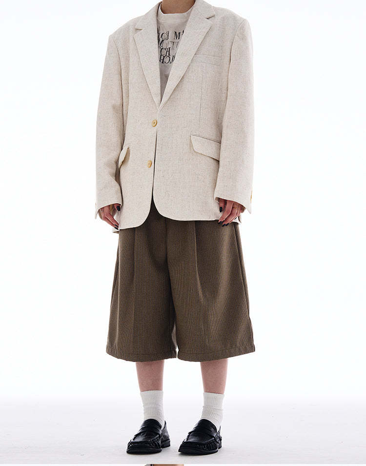 MADWITCH VINTAGE OLD MONEY STYLE SHORTS #L803