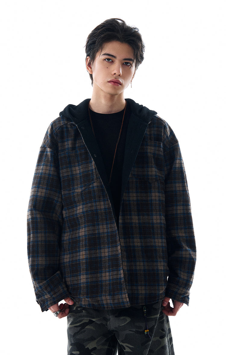 MADWITCH REVERSIBLE HOODED SWEATSHIRT #W2526
