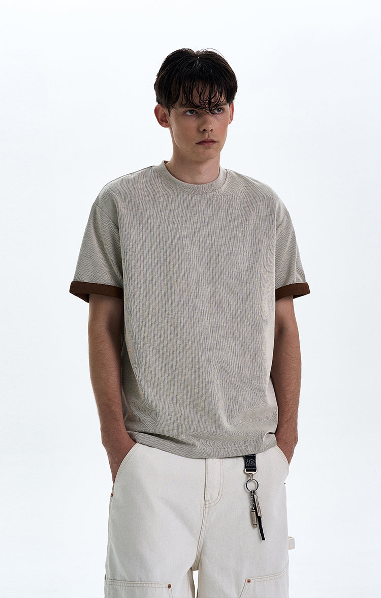 MADWITCH COLOR BLOCK SHORT TEE #C1980C25