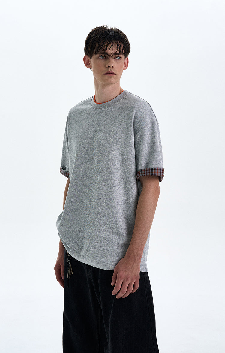 MADWITCH VINTAGE ROLLED HEM TEE #C1785C25