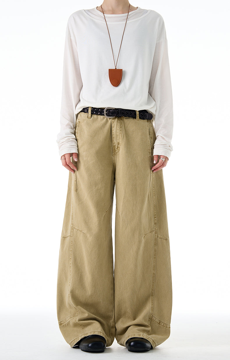 MADWITCH DISTRESSED WIDE LEG PANTS #CK3539