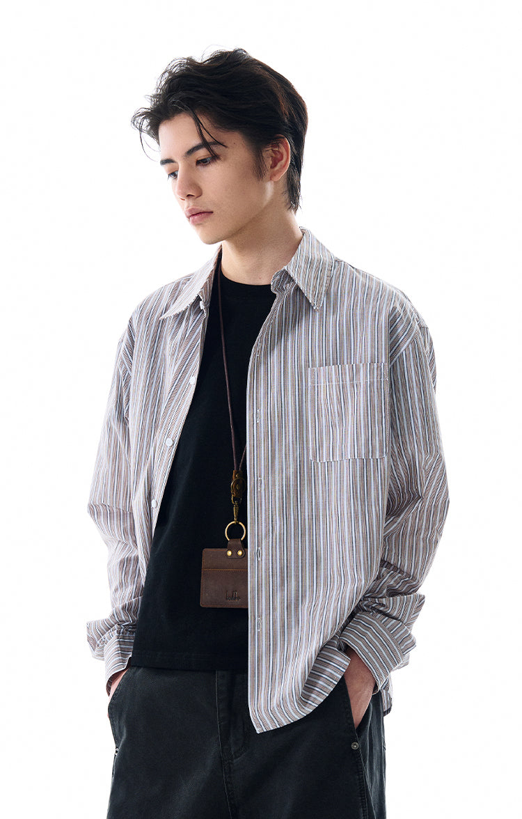 MADWITCH CLEANFIT STRIPED SHIRT #RC158