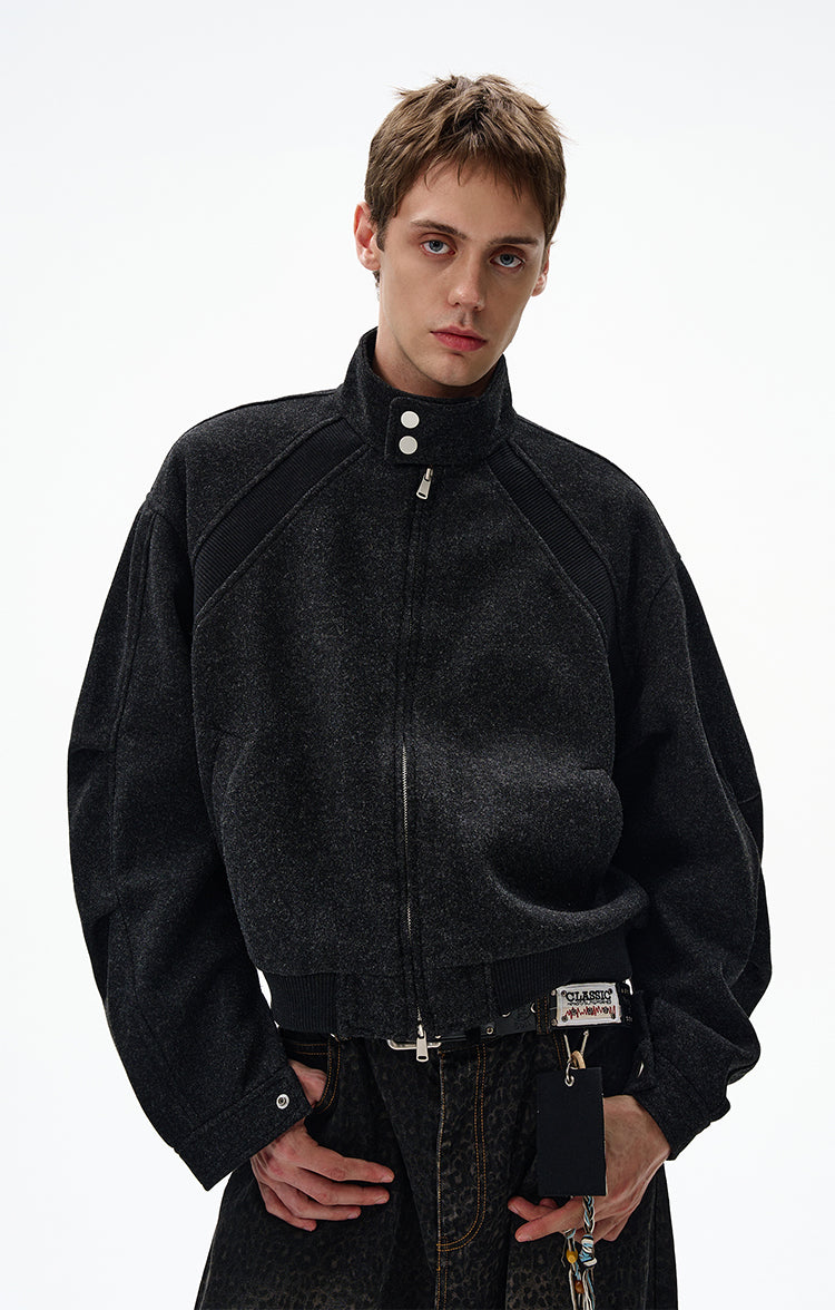 MADWITCH UNISEX VINTAGE MANDARIN COLLAR JACKET #6279
