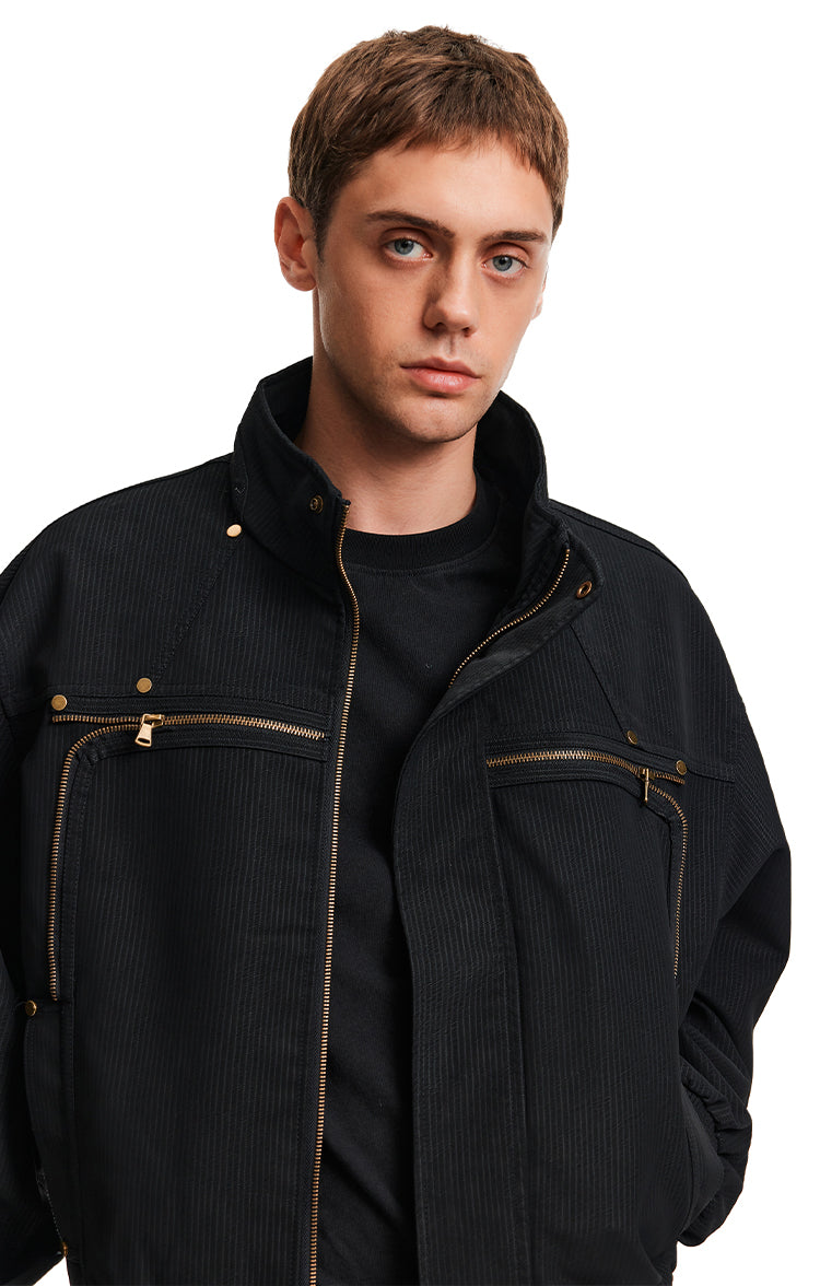 MADWITCH ZIP STRIPE JACKET #251502