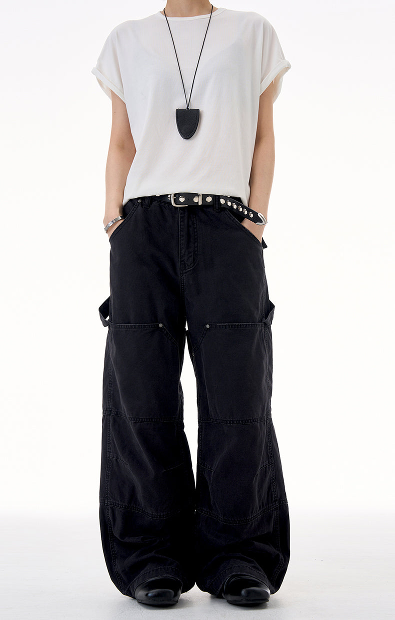 MADWITCH PATCHWORK LUMBERJACK PANTS #HK3552