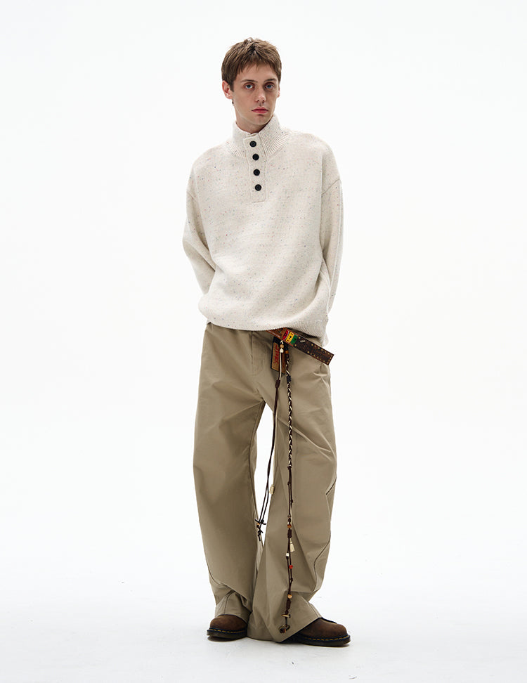 MADWITCH UNISEX TURTLENECK KNIT SWEATER #AB1093
