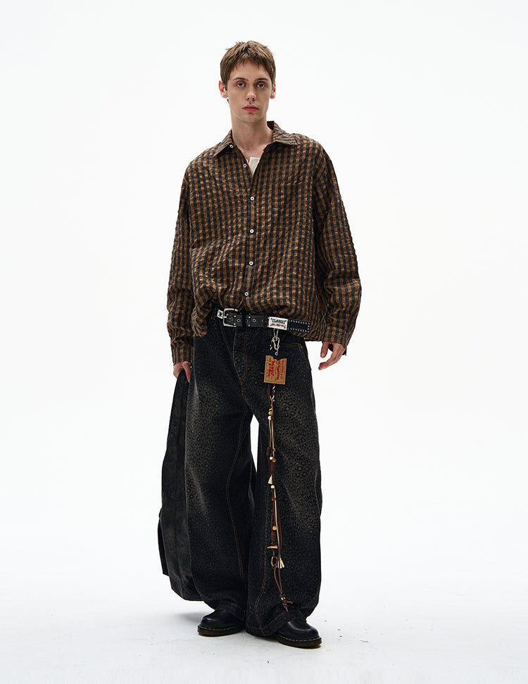 MADWITCH UNISEX BUBBLE GAUZE SHIRT #CR6237