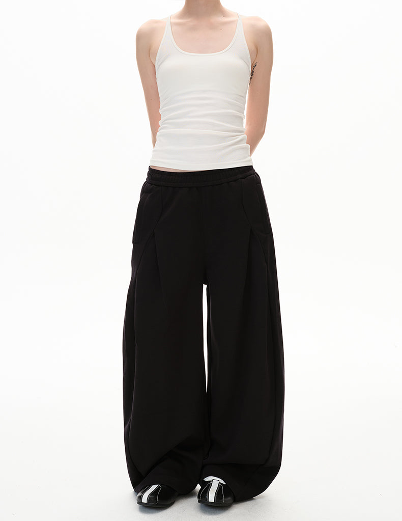 MADWITCH WRINKLE SLUNG TROUSERS #CK6631