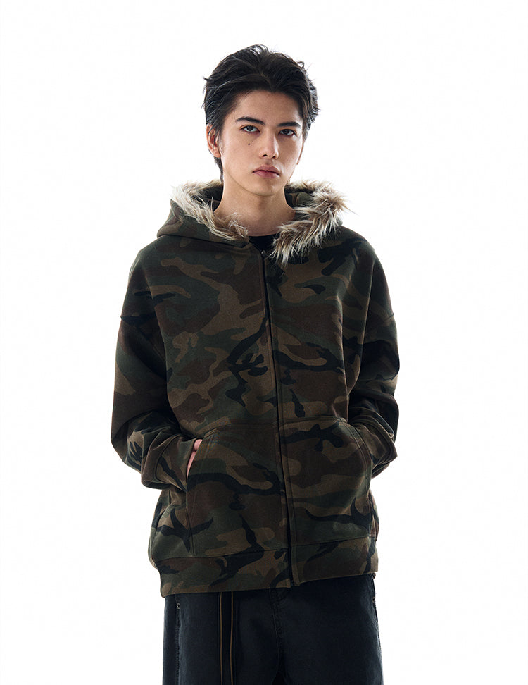 MADWITCH VINTAGE FLEECE LINED JACKET #0206