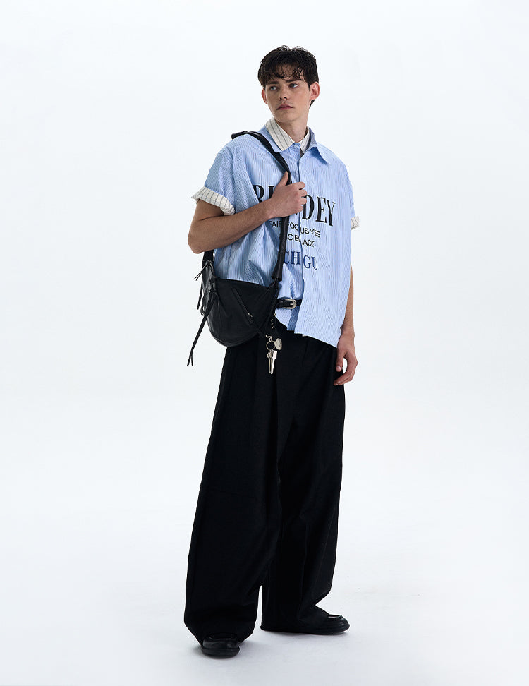 MADWITCH PRINTED SHORT SLEEVED SHIRT #L802